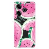 Senada Tecno Pova 6 Pro İle Uyumlu Kılıf Silikon Desenli Realme Tecno Pova 6 Pro Karpuz Desenleri