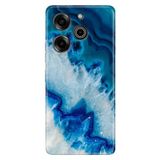 Senada Tecno Pova 6 Pro İle Uyumlu Kılıf Silikon Desenli Realme Tecno Pova 6 Pro Koyu Ametist