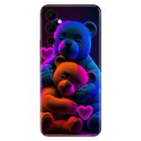 Senada Tecno Pova Neo 2 ile Uyumlu Kılıf Resimli Desenli Silikon Bear Love