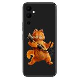 Senada Tecno Pova Neo 2 ile Uyumlu Kılıf Resimli Desenli Silikon KarakterGarfield