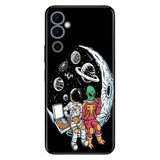 Senada Tecno Pova Neo 2 İle Uyumlu Kılıf Silikon Desenli Resimli Uv Kapak Astronot Ufo