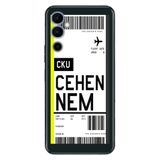 Senada Tecno Pova Neo 2 İle Uyumlu Kılıf Silikon Desenli Resimli Uv Kapak Cehennem Uçak Bileti