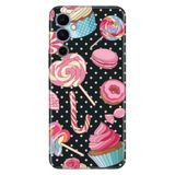Senada Tecno Pova Neo 2 İle Uyumlu Kılıf Silikon Desenli Resimli Uv Kapak Cupcake Donut