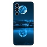 Senada Tecno Pova Neo 2 İle Uyumlu Kılıf Silikon Desenli Resimli Uv Kapak Dolunay Deniz