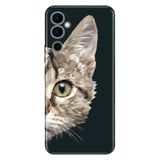 Senada Tecno Pova Neo 2 İle Uyumlu Kılıf Silikon Desenli Resimli Uv Kapak Kedi Prisma