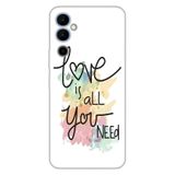 Senada Tecno Pova Neo 2 İle Uyumlu Kılıf Silikon Desenli Resimli Uv Kapak Love Is All