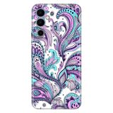 Senada Tecno Pova Neo 2 İle Uyumlu Kılıf Silikon Desenli Resimli Uv Kapak Mavi Mandala,Color743