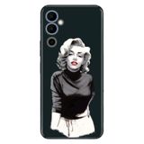 Senada Tecno Pova Neo 2 İle Uyumlu Kılıf Silikon Desenli Resimli Uv Kapak Monroe