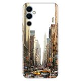Senada Tecno Pova Neo 2 İle Uyumlu Kılıf Silikon Desenli Resimli Uv Kapak Newyork Trafik