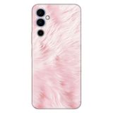 Senada Tecno Pova Neo 2 İle Uyumlu Kılıf Silikon Desenli Resimli Uv Kapak Pembe Tüy
