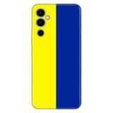 Senada Tecno Pova Neo 2 İle Uyumlu Kılıf Silikon Desenli Resimli Uv Kapak Sarı Lacivert Aşk