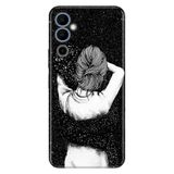 Senada Tecno Pova Neo 2 İle Uyumlu Kılıf Silikon Desenli Resimli Uv Kapak Siyah Aşk