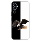 Senada Tecno Pova Neo 2 İle Uyumlu Kılıf Silikon Desenli Resimli Uv Kapak Siyah Beyaz Parçalı
