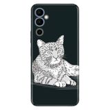Senada Tecno Pova Neo 2 İle Uyumlu Kılıf Silikon Desenli Resimli Uv Kapak Tekir