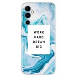 Senada Tecno Pova Neo 2 İle Uyumlu Kılıf Silikon Desenli Resimli Uv Kapak Work Hard Dream Big