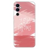 Senada Tecno Pova Neo 2 İle Uyumlu Kılıf Silikon Desenli Resimli Uv Kapak You Are Strong