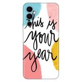Senada Tecno Pova Neo 2 İle Uyumlu Kılıf Silikon Desenli Tam Koruma Resimli Kapak Your Year