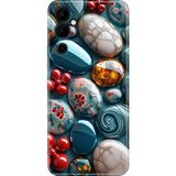 Senada Tecno Pova Neo 2 Kılıf Desenli Baskılı Tpu Rubber Kapak Çakıl Taşları - 001-Renkli