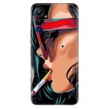 Senada Tecno Pova Neo 4 İle Uyumlu Kılıf Silikon Desenli Tam Koruma Resimli Kapak Cool Girl