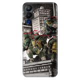 Senada Tecno Pova Neo 4 İle Uyumlu Kılıf Silikon Desenli Tam Koruma Resimli Kapak Ninja Kaplumbağalar