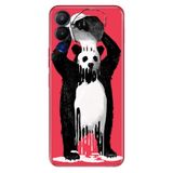 Senada Tecno Pova Neo 4 İle Uyumlu Kılıf Silikon Desenli Tam Koruma Resimli Kapak Panda Kingo