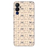 Senada Tecno Pova Neo 4 İle Uyumlu Kılıf Silikon Desenli Tam Koruma Resimli Kapak Pug