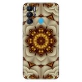 Senada Tecno Pova Neo İle Uyumlu Kılıf Silikon Desenli Resimli Uv Kapak 2D Mandala