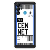 Senada Tecno Pova Neo İle Uyumlu Kılıf Silikon Desenli Resimli Uv Kapak Cennet Uçak Bileti,Desen88 cekupart21407