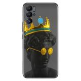 Senada Tecno Pova Neo İle Uyumlu Kılıf Silikon Desenli Resimli Uv Kapak Cool King