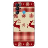 Senada Tecno Pova Neo İle Uyumlu Kılıf Silikon Desenli Resimli Uv Kapak Deer