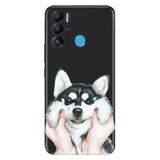 Senada Tecno Pova Neo İle Uyumlu Kılıf Silikon Desenli Resimli Uv Kapak Dostum Hasky