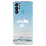 Senada Tecno Pova Neo İle Uyumlu Kılıf Silikon Desenli Resimli Uv Kapak Dream Do