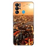 Senada Tecno Pova Neo İle Uyumlu Kılıf Silikon Desenli Resimli Uv Kapak Galata