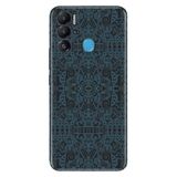 Senada Tecno Pova Neo İle Uyumlu Kılıf Silikon Desenli Resimli Uv Kapak Mandala V