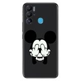 Senada Tecno Pova Neo İle Uyumlu Kılıf Silikon Desenli Resimli Uv Kapak Mickeyyyyy Karakter
