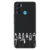Senada Tecno Pova Neo İle Uyumlu Kılıf Silikon Desenli Resimli Uv Kapak Modası