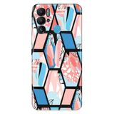 Senada Tecno Pova Neo İle Uyumlu Kılıf Silikon Desenli Resimli Uv Kapak Petek Floral