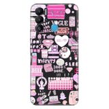 Senada Tecno Pova Neo İle Uyumlu Kılıf Silikon Desenli Resimli Uv Kapak Pinkology