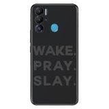 Senada Tecno Pova Neo İle Uyumlu Kılıf Silikon Desenli Resimli Uv Kapak Slay
