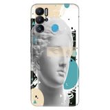 Senada Tecno Pova Neo İle Uyumlu Kılıf Silikon Desenli Resimli Uv Kapak Venus Popart