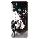 Senada Tecno Pova Neo İle Uyumlu Kılıf Silikon Desenli Resimli Uv Kapak War Legend