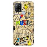 Senada Tecno Pova Neo İle Uyumlu Kılıf Silikon Desenli Tam Koruma Resimli Kapak 80'S Music