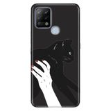 Senada Tecno Pova Neo İle Uyumlu Kılıf Silikon Desenli Tam Koruma Resimli Kapak Sanat Kedi
