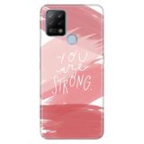 Senada Tecno Pova Neo İle Uyumlu Kılıf Silikon Desenli Tam Koruma Resimli Kapak You Are Strong