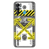 Senada Tecno Pova Neo İle Uyumlu Kılıf Silikon Desenli Uyumlu Resimli Uv Kapak Off White Dollar