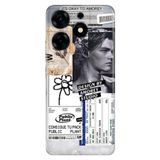 Senada Tecno Spark 10 Pro İle Uyumlu Kılıf Kamera Korumalı Silikon Desenli Resimli Uv Kapak Amorey
