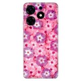 Senada Tecno Spark 10 Pro İle Uyumlu Kılıf Kamera Korumalı Silikon Desenli Resimli Uv Kapak Çiçekli Uyumlu