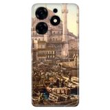 Senada Tecno Spark 10 Pro İle Uyumlu Kılıf Kamera Korumalı Silikon Desenli Resimli Uv Kapak İstanbul