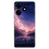 Senada Tecno Spark 10 Pro İle Uyumlu Kılıf Kamera Korumalı Silikon Desenli Resimli Uv Kapak Mars Life