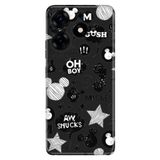 Senada Tecno Spark 10 Pro İle Uyumlu Kılıf Kamera Korumalı Silikon Desenli Resimli Uv Kapak Mickeyyyyy